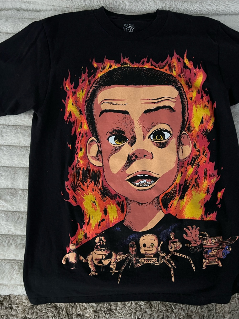 Box Lunch Sid from Toy Story shirt size Medium unisex